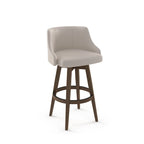 Amisco Nolan Swivel Counter and Bar Stool