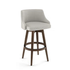 Amisco Nolan Swivel Counter and Bar Stool