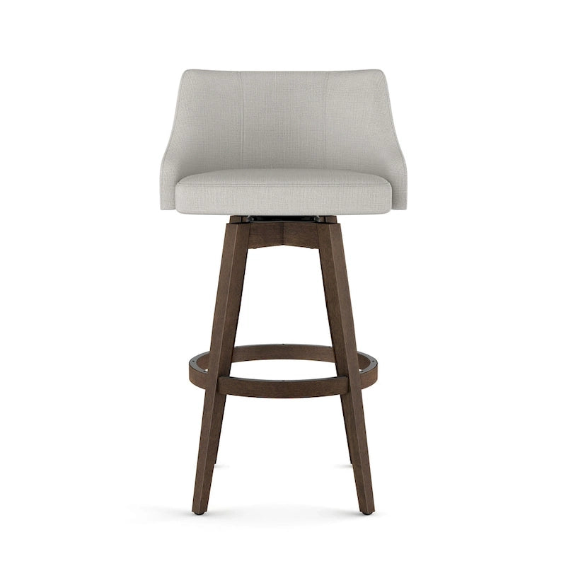Amisco Nolan Swivel Counter and Bar Stool