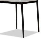 Modern Faux Leather Dining Chair 4-Piece Set by Baxton Studio