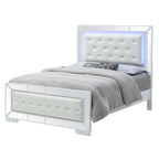 Hollywood Hills White Panel Bed