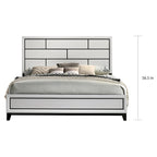 Roundhill Furniture Stout Contemporary White Panel 5-piece Bedroom Set