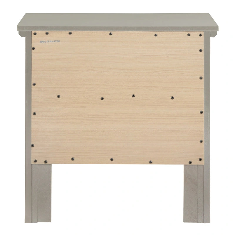 Primo 2-Drawer Nightstand (24 in. H x 19 in. W x 15.5 in. D)