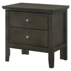 Primo 2-Drawer Nightstand (24 in. H x 19 in. W x 15.5 in. D)