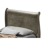 Louis Philippe Sleigh Twin Panel Bed