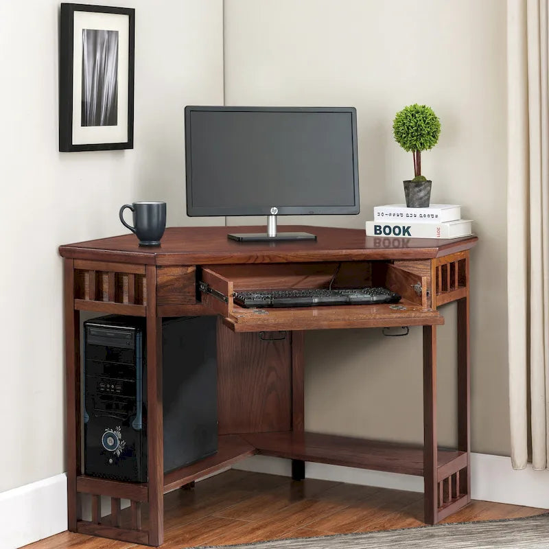 Leick Home Mission Corner Writing Desk