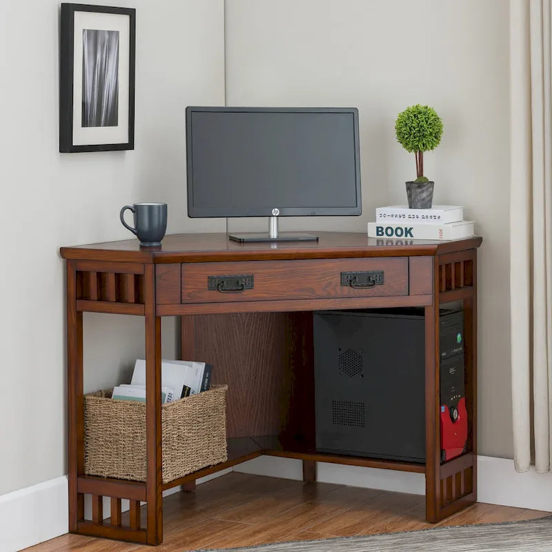 Leick Home Mission Corner Writing Desk