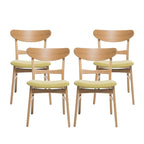 Idalia Mid-century Modern Dining Chairs (Set of 4) by Christopher Knight Home