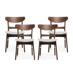 Idalia Mid-century Modern Dining Chairs (Set of 4) by Christopher Knight Home