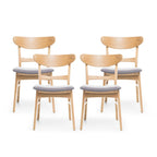 Idalia Mid-century Modern Dining Chairs (Set of 4) by Christopher Knight Home