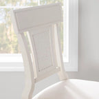 Ryder Handwoven Rattan Farmhouse Bar Stool