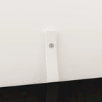 Organize with Elegance: Black and Gold 6-Drawer Dresser Glossy Chest