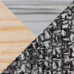 Carson Carrington Vallberga 24 Counter Stool with Natural Wood Base (Set of 2)