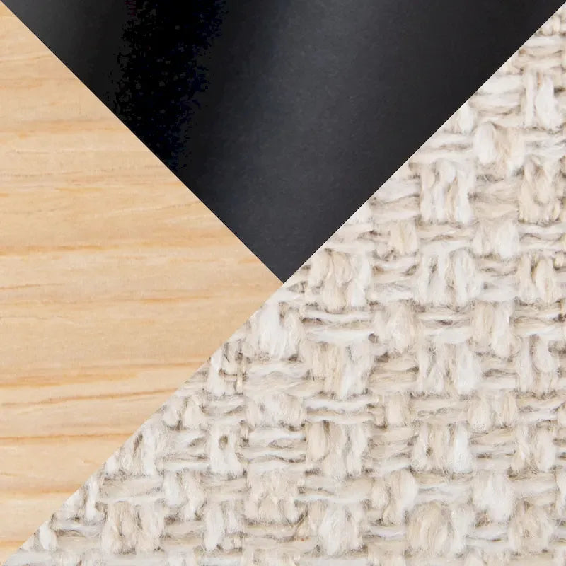 Carson Carrington Vallberga 24 Counter Stool with Natural Wood Base (Set of 2)