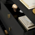 Dresser Modern Dresser for Bedroom, 6 Drawer Double Dresser Sideboard