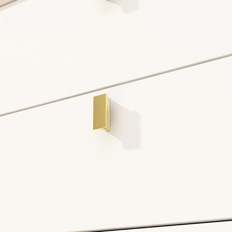 Dresser Modern Dresser for Bedroom, 6 Drawer Double Dresser Sideboard