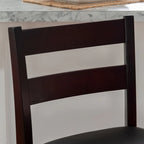 Linon McGrath Espresso Wood Counter Stool