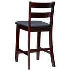 Linon McGrath Espresso Wood Counter Stool