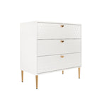 Morden Wood Furniture 3-Drawer Dresser Chest
