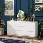 Transformative White Entertainment Center Home Desk Dresser Chest