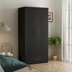 Kerrogee 31.5W x 66.9H Armoire 2 Door 1 Drawer With Rod