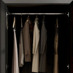 Kerrogee 31.5W x 66.9H Armoire 2 Door 1 Drawer With Rod