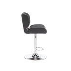 Reilly Adjustable Faux Leather Barstool