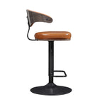 Art Leon Bentwood Swivel Adjustable Bar Stools
