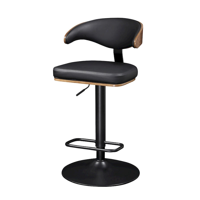 Art Leon Bentwood Swivel Adjustable Bar Stools