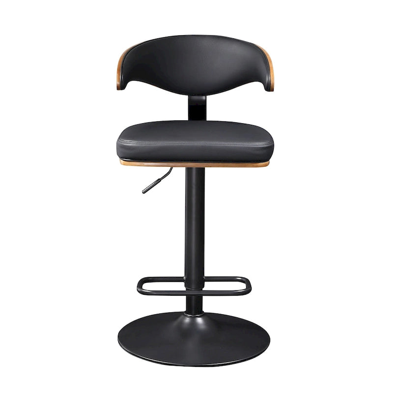 Art Leon Bentwood Swivel Adjustable Bar Stools