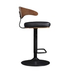 Art Leon Bentwood Swivel Adjustable Bar Stools