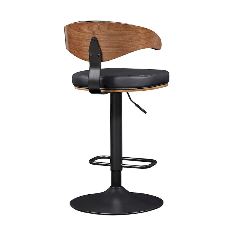 Art Leon Bentwood Swivel Adjustable Bar Stools