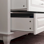 55.1W 9-Drawer Dresser: Spacious and Sleek Design Chest Lacquer