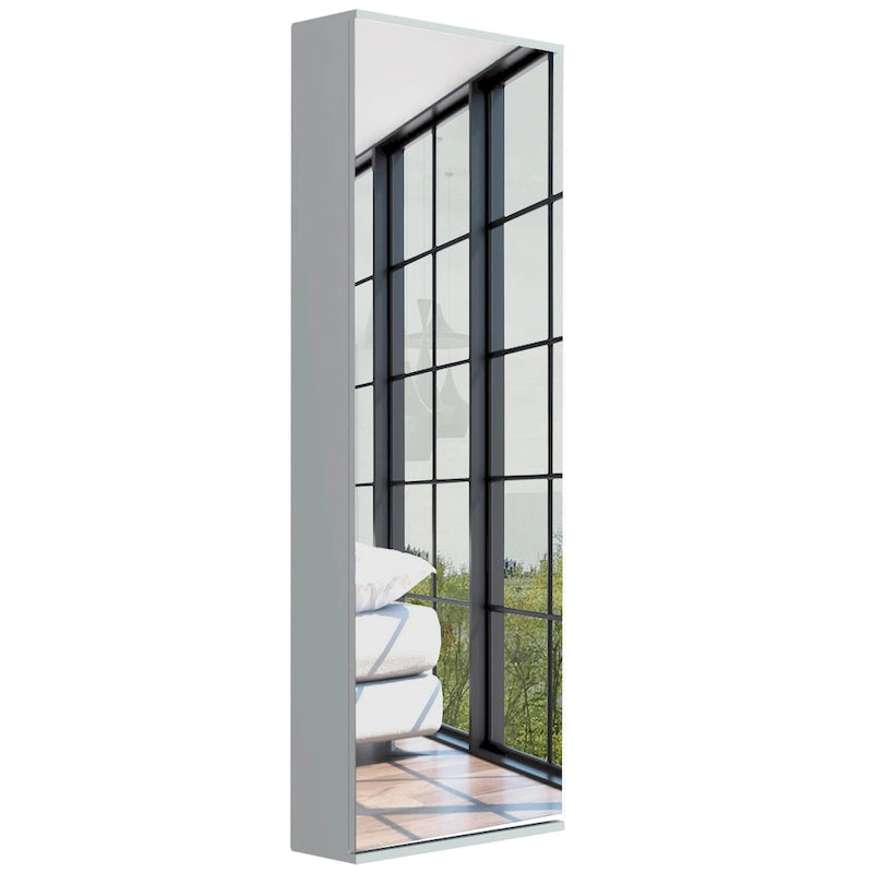 TUHOME Lisboa Armoire with Double Doors, 2 Drawers, and Hanging Rod