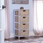 Household Essentials Storage Chest of 4 Drawers