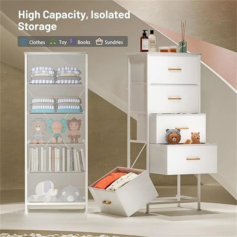 Tall Storage Tower for Closet