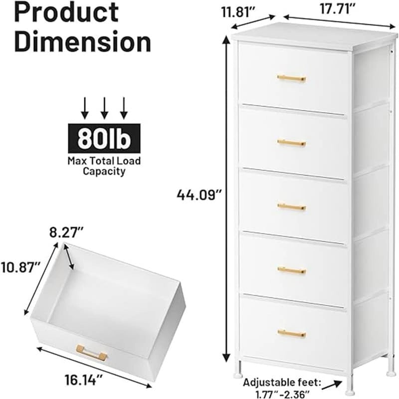 Tall Storage Tower for Closet