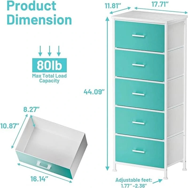 Tall Storage Tower for Closet