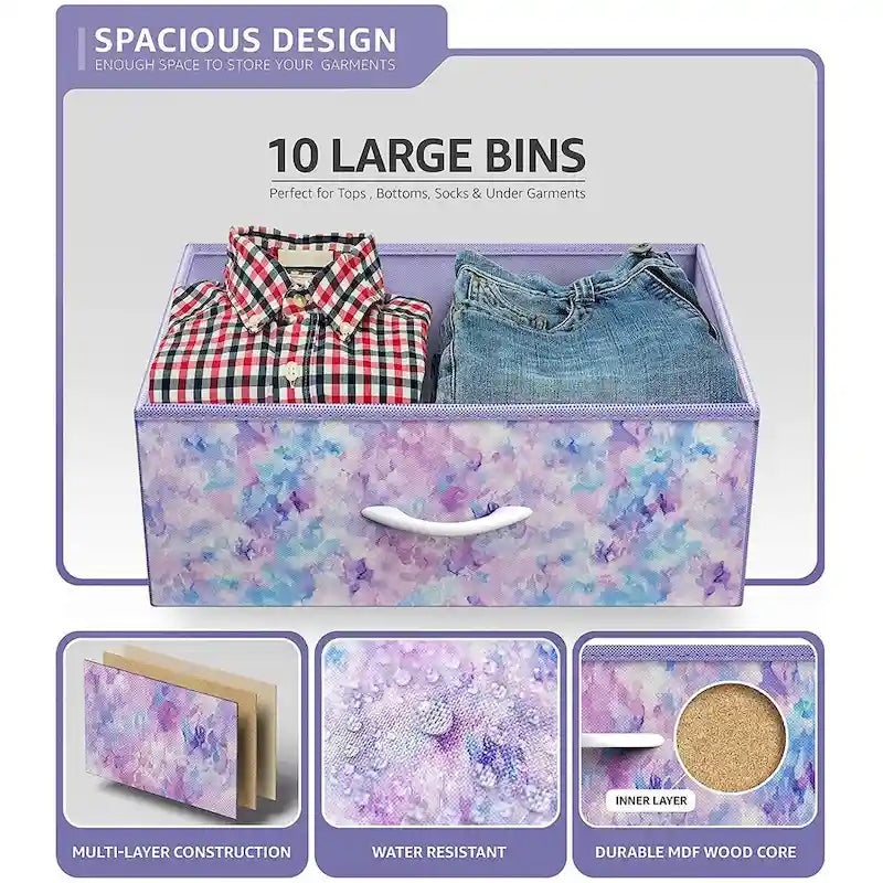 Dressers for Bedroom with 10 Drawers, Chest of Drawers for Bedroom