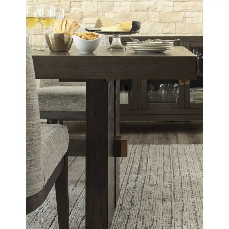 Signature Design by Ashley Burkhaus Dark Brown 5-Piece Dining Package