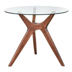 Lifestorey Trita Round Glass Table