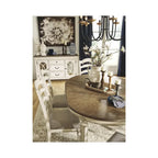 Signature Design by Ashley Nettle Bank Chipped White Dining Room Chair (Set of 2)