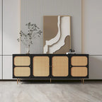 Rattan Sideboard Buffet Cabinet