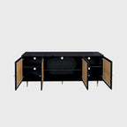 Rattan Sideboard Buffet Cabinet