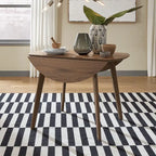 Space Savers Walnut Drop Leaf Table