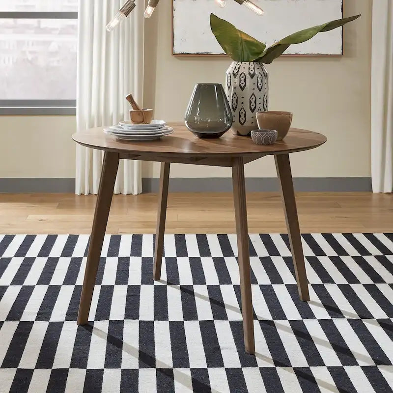 Space Savers Walnut Drop Leaf Table