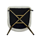 Set of 2 Upholstered PU Leather Dining Chairs Side Chair