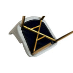 Set of 2 Upholstered PU Leather Dining Chairs Side Chair