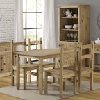 Solid Wood Dining Chairs (Set of 2) Farmhouse - Corona Collection