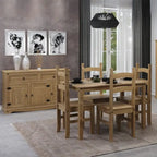 Solid Wood Dining Chairs (Set of 2) Farmhouse - Corona Collection